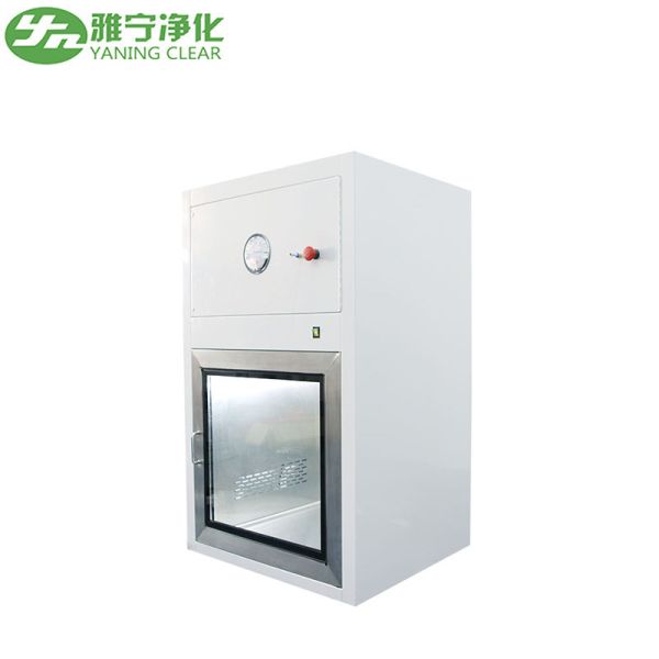 Sus304 Electronic Interlock Clean Room Pass Through Box For Pharmacy Laboratory