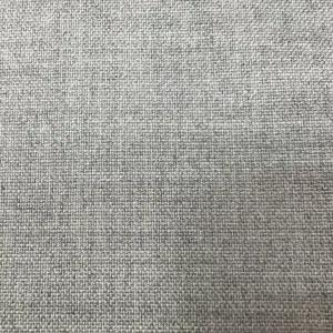 Polyester/Rayon/Spandex Fabric Grey Melange Color Piece Dyed Quality for Lady′s