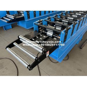 Plc Control Metal Wall Panel Machine 12 Stations For Building Industry