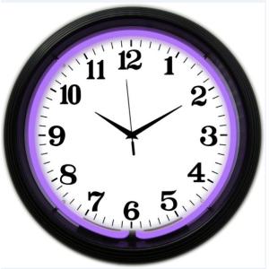 Cheap CUL SAA Neon Light Clocks for sale