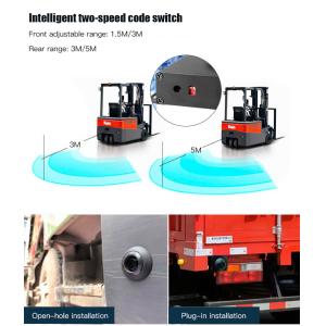 Weatherproof Car Reversing Radar Parking Aid System 4 Sensor Voice Alarm System