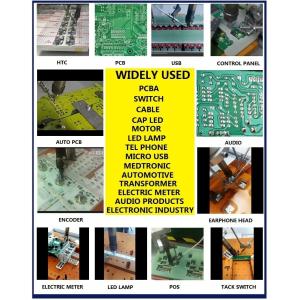 Automatic Soldering Machine for Electronic Parts Improved Production Efficiency