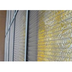 6ft Antiwear Spiral Wire Mesh Conveyor Belt Fracture Resistance