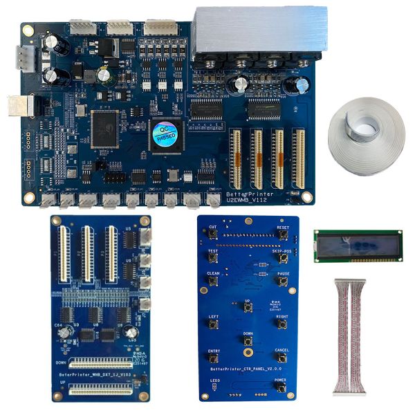 UV Dtf Printer DX7 Single Head Carriage Board Main Board Kit For Inkjet Printer Uv Coiled Material