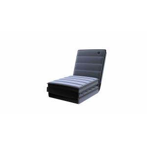 Black Polyester Foldable Massage Mattress With Remote Control