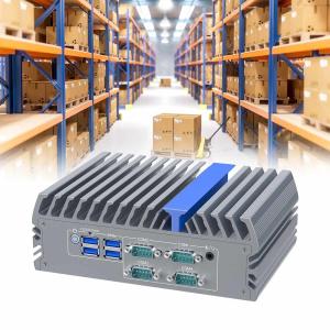 Industrial Mini PC J6412 Dual Lan DDR4 Ram M.2 SSD Fanelss Mini Computer