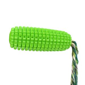 Pet Dog Toothbrush Chew Cute Pet Toys Puppy Chew Corn Toys With Sound