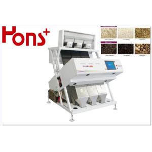 3 Chutes Optical CCD Rice Color Sorter Machine Intelligent LED Source