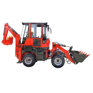 EUR III EUR V Backhoe Loader WZ35-10 1-1.2 Tons 37kw