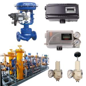 Azbil Pneumatic Control Valve Pressure Ranges PN1.6MPa To 42MPa