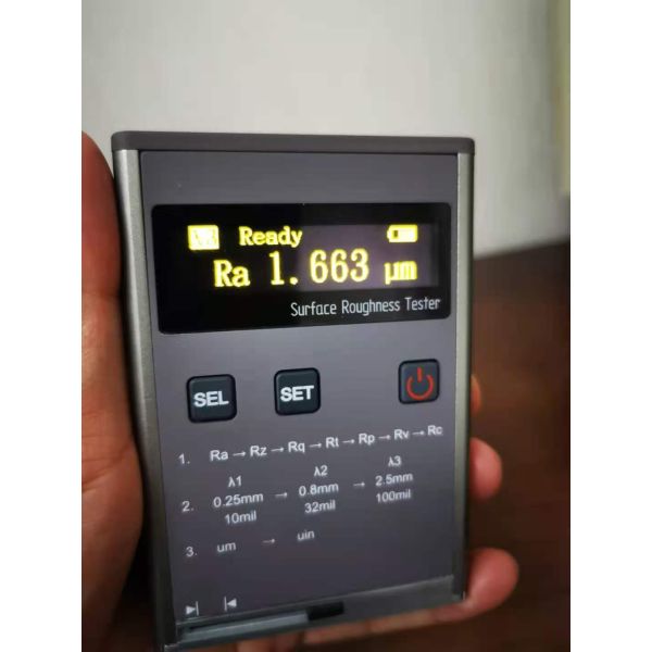 Quality 7 parameters High Precision Handheld OLED display Surface Roughness Tester wholesale