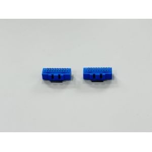 20-Pin IDC Dual-Row Enclosed Male Connector, Pin-Header Type, Exposed 3.2mm,