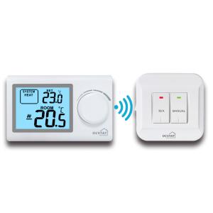 230V ST2401RF Non Programmable Wireless Room Thermostat For Floor Heating System
