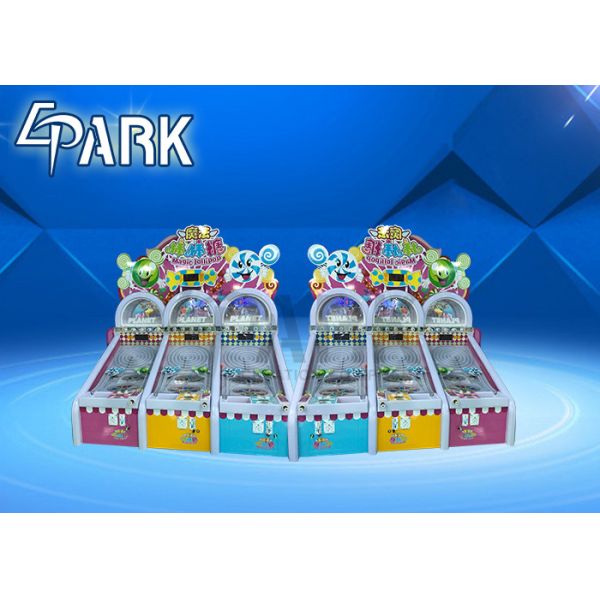 Indoor Coin Operated Amusement Machines , Redemption Arcade Games Colorful