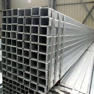 Galvanized Rectangular Steel Pipe Hollow Section For Machinery Manufacturing