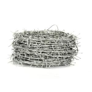 14 Gauge Galvanized Security Barbed Wire Plastic Barbed Wire Security Fence