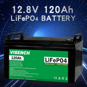 Visench Energy Storage Battery Customization 12v 120ah RV Lithium Iron Phosphate