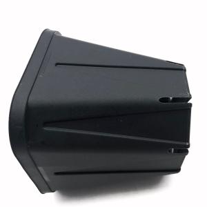 Durable whole sales black plastic seedling pot small square shape nursery pot