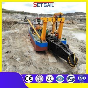 Cheap Total Depth 1.5m-5m Cutter Suction Dredger with and Good Service in Hydrocyclone Type for sale