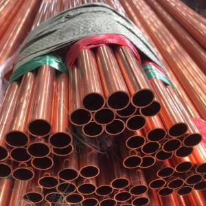 Cheap 15mm 22mm 28mm Copper Round Pipe For Domestic Commercial Plumbing Applications for sale