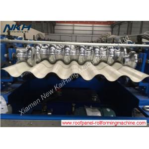 Big Wave Corrugated Roll Forming Machine With 780mm Cover Width CE Approved