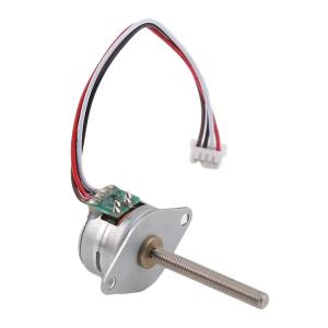 15MM Micro Stepper Motor 2-Phase 4-Wire 18 Degree Permanent Magnet With Spiral