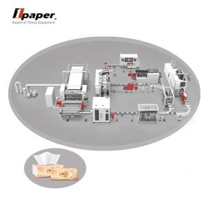 Air Supply 0.5-0.8 Mpa Hand Towel Production Line for Toilet Paper Machine