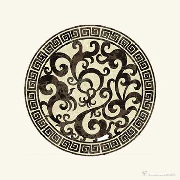 Quality Luxury Looking Water Jet Marble Medallion For Interior Floor Custom Size Available wholesale