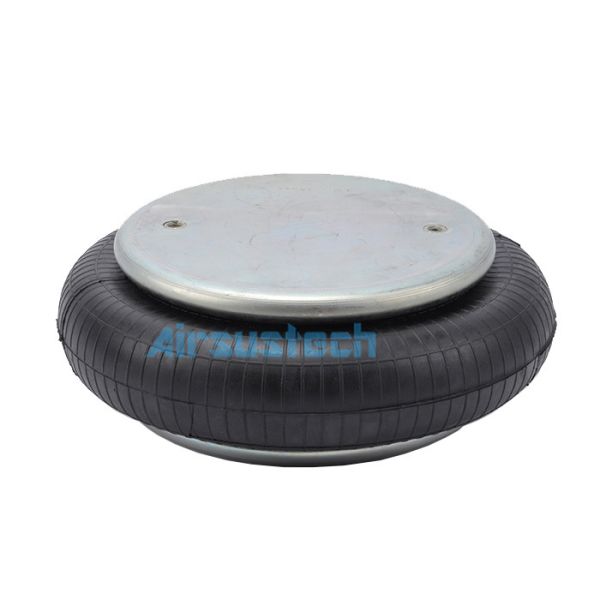 Quality 1/4NPTF Offset M10 1 Convoluted Air Spring Continental Contitech FS 330-11  For Piston Powered Machines wholesale