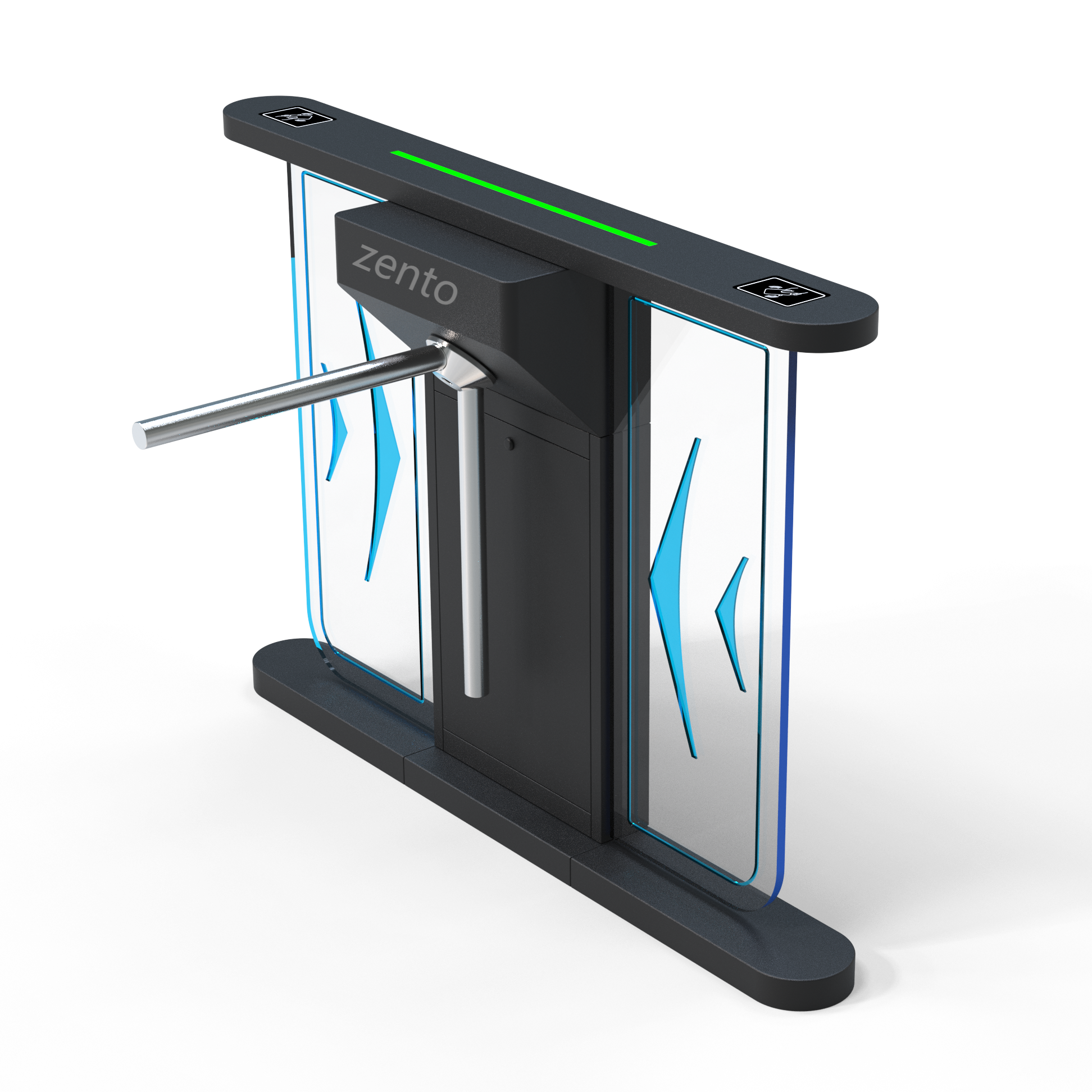 Full Automatic Tripod Turnstile Gate with 304 Stainless Steel Construction AC