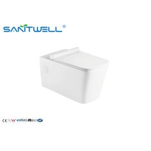 China Bathroom Washdown Wall Mounted Toilet Single Piece With P Trap 180mm on sale