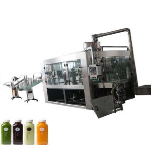 Automatic Liquid Filling Machine , Carbonated Beverage Bottling Equipment