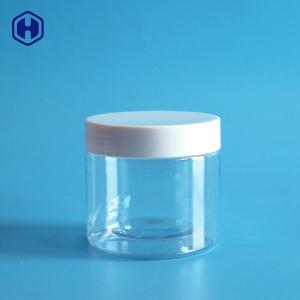 Nontoxic Round Plastic Containers With Screw On Lids Eco Friendly