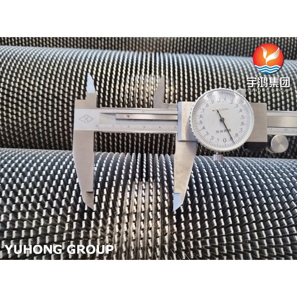 Quality ASTM A312 TP304H High-Efficiency Serrated Finned Tubes Advanced HF Welding for Industrial Heaters wholesale