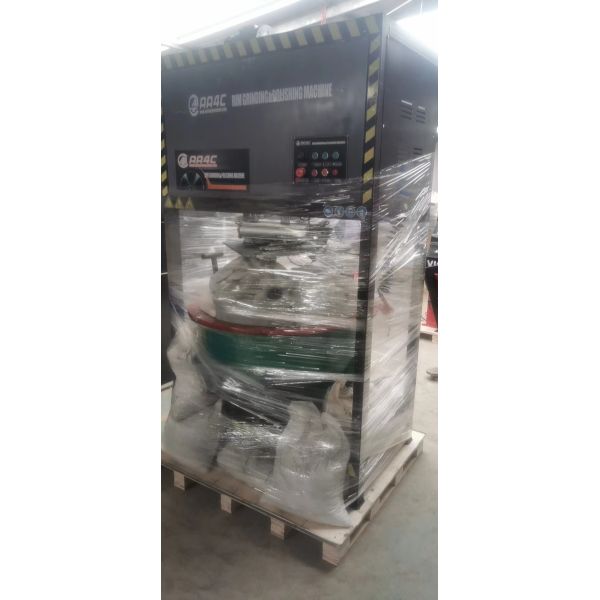 AA4C Upright Alu Rim Polishing Machine With Shaking Barrel Full Automatic Rim Repair Machine AA-RPM77