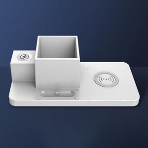 4-In-1 Multifunctional Wireless Charger 15W Fast Magnetic Charger Stand With Pen