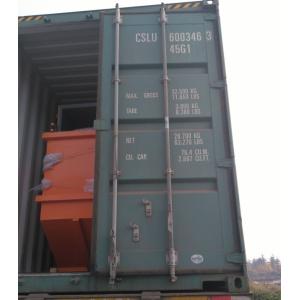 Heavy Duty Large Hooklift Skip Bin With Door Customizable