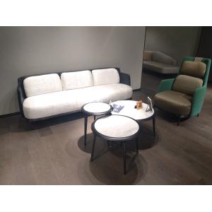 Modern 3 Round Marble Coffee Table Set