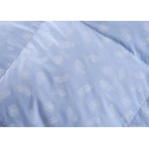 Square Stitching 4cm filling King Size Fiber Quilts