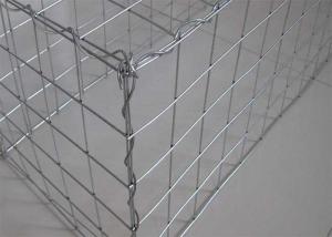 China Welded Rock Fence Stainless Gabion Baskets 1mx1mx1m on sale