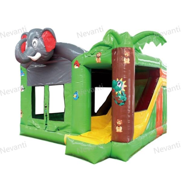 Customized Color Sliding Inflatable Jumping Castles for Kids Age Range 8-13 Years