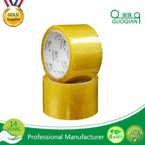Cheap Carton Adhesive Transparent BOPP Packing Tape Customized 48mmx66mm Width for sale