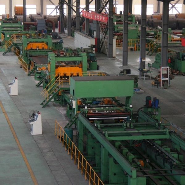 Sheet Metal Uncoiling and Leveling Shearing Line for Home Appliance Manufacturin