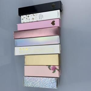 Customized Cosmetics Folding Packaging Box Lipgloss Paper box Luxury Custom
