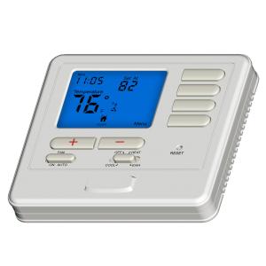 Programmable 2 Heat 1 Cool Gas Heater Thermostat For Heat Pump