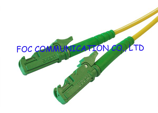 E2000 APC LSZH Jacket 0.9mm Fiber Optic Pigtail , High Precision Ceramic