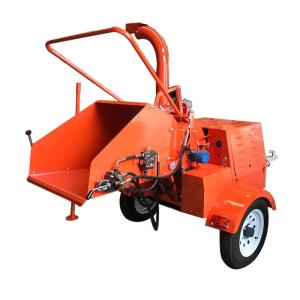 11CBM/H Small Diesel Engine Mobile Wood Chipper DWC-22 Disc Type