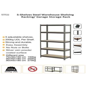 Industrial Storage Light Duty Racking Mesh Deck Galvanized Steel Stacking
