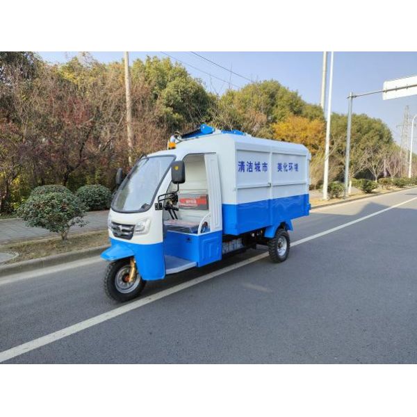Top- Garbage Pickup Truck with 2.8m3 Box Volume DAM16KLQ Engine and 1260 Kg Curb