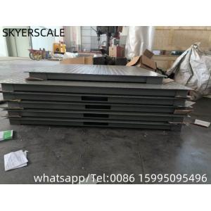 1.5x1.5m Electronic Floor Scale Platform Industrial Scale With A12E Indicator